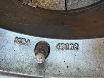 Sada: elektrony AEZ 17" KBA 46082 +letné pneumatiky Matador - 5