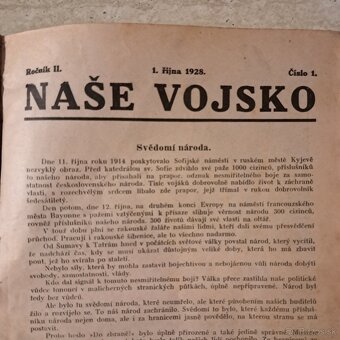 Kompletný časopis NAŠE VOJSKO 1929 - 5