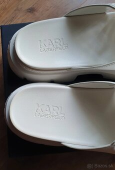 Dámske kožené šľapky Karl Lagerfeld veľ.38 - 5