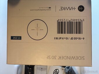 Puškohľad HAWKE SIDEWINDER 30SF 4-16x50 - 5