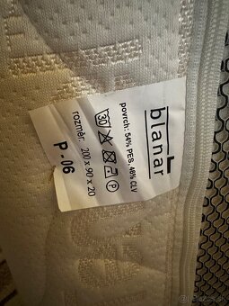 Nový matrac 200x90x20 - 5