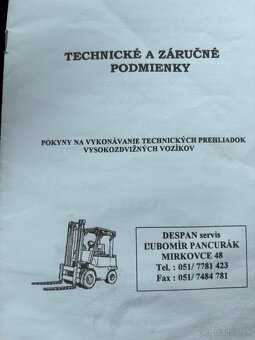 Vysokozdvižný vozík DESTA 3222 L - 5