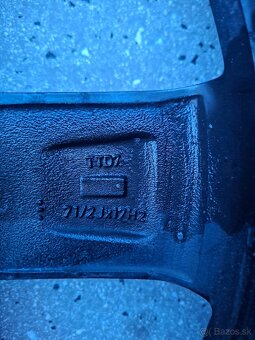 ALU disky so zimnými pneumatikami Runflat. - 5