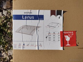 Streška nad vchodové dvere 160x85x28cm - 5