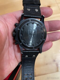 Hodinky Luminox Field Chronoalarm 47 black on black - 5