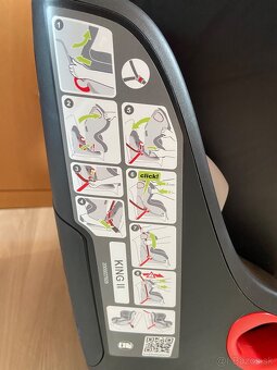 Autosedačka Britax/Romer King II - nová - 5