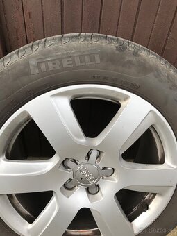 Predám elektrony 5 x 112 r 17 + letné pneumatiky zn. Pirelli - 5