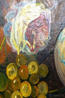 Zátišie II. , G.Siczawiňski, olej na plátne, 830 × 760 mm - 5