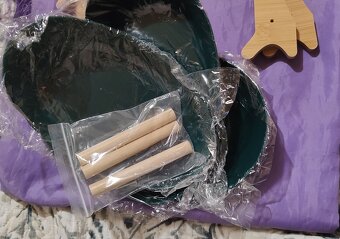 zelený viacposchodový stojan - 5