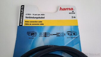 Videoprepojovací kábel zn. Hama - 5