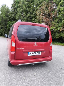 Peugeot Partner Tepee Family 1.6 benzín+LPG - 5