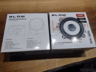 Predám reproduktory BLOW 130w 4 ohm 13cm - 5
