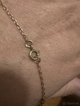 Damska zlata retiazka 14kt zlato - 5