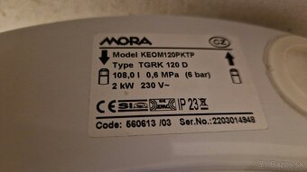 Bojler MORA 120L - 5