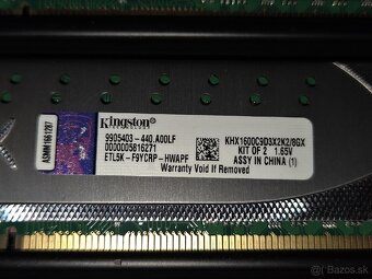 Ram 16GB kingston hyperx ddr3 - 5
