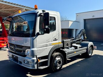 MERCEDES-BENZ ATEGO 1218 HÁKOVÝ NOSIČ KONTAJNEROV EURO 5 - 5