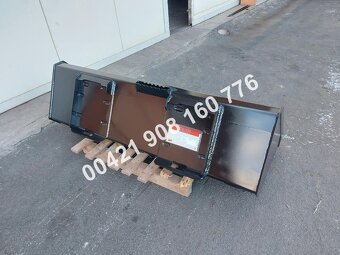 Predám – nová základná, hladká lopata EURO, Bobcat, CAT... - 5