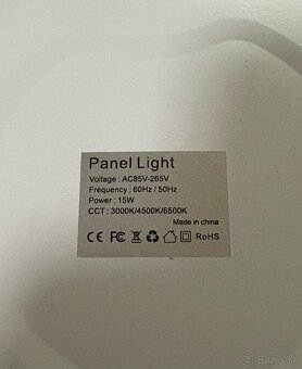 LED panel 15W ,3000-6500K 1530lm - 5