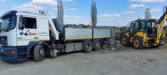 Autodoprava s hydraulickou rukou a vyklápač - 5