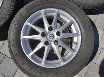 Alu disky 16" 5x114,3 Nissan 205/60 R16 - 5