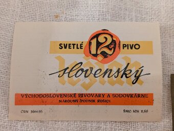 Retro pivné etikety - 5