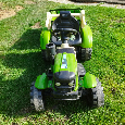 Elektricky traktor s vlečkou C2 rozmery 16cm-54cm ba - 5