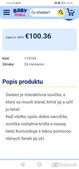 Lietajúca sova Owleez, interaktívna hračka - 5