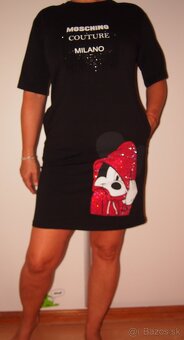 Moschino dámske čierne šaty - 5