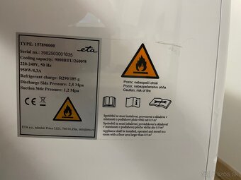 Predám mobilnú klimatizáciu Eta Freezy - 5