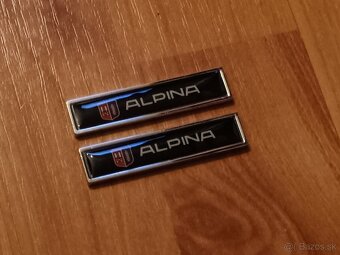 BMW ALPINA emblem, loga, nálepky - 5