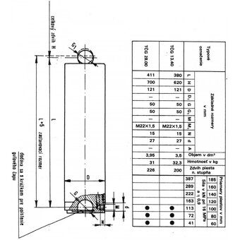 Piest TČG 28.00 - 5