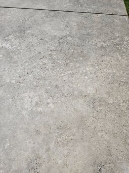 Dlažba hrubka 2 cm, aj na terče 60x60, vzhlad travertín sivý - 5