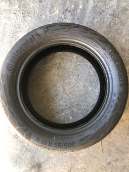 Predám letné pneumatiky Continental EcoContact 6 205/55 R17 - 5