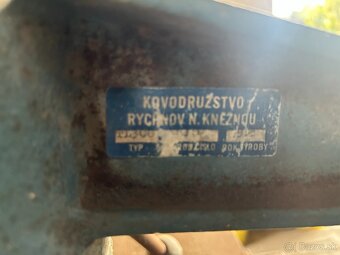 Predám funkčný hobľovací stroj, píla na kov a 3f motor - 5
