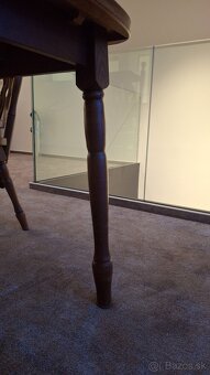 Jedálenský stôl- rozkladaci - 5