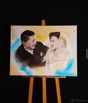 Kreslenie / maľba portrétov a iné - 5