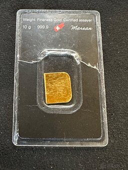ARGOR-HERAEUS 10G - INVESTIČNÉ ZLATO - 5