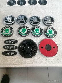 Znak Skoda Octavia1, Fabia1, 80aj90 mm - 5