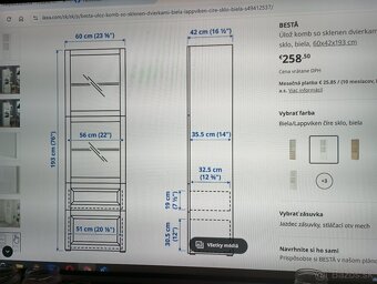 Ikea Besta - skriňa - TOP STAV - 5