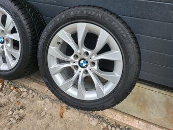 Zimná Sada BMW X1+Zánovné GoodYear 225/50 R17 - 5