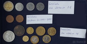 Zbierka mincí - Ázia, Afrika, Indonézia, Latinská Ame (dopl) - 5