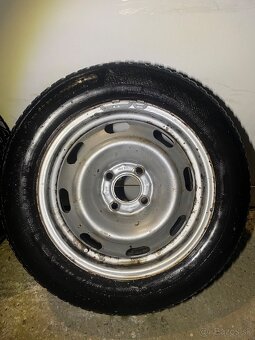 Plech disky 4x108 15” + zimne gumy 185/65R15 Peugeot Citroën - 5