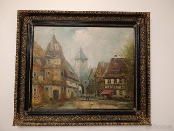 Olejomaľba Erich Dobler - 5