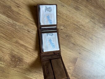 Pánska kožená penazenka - 5