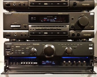 SERIA 5x Receiver TECHNICS aj RDS, DO, antena, AM / FM = Re1 - 5