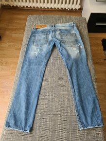 Panske jeansy Double Black, bedrove - 5