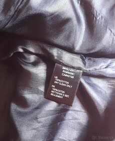 Dámske bavlnené čierne sako - 5