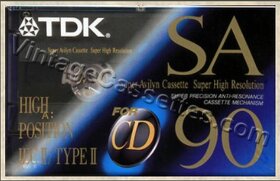 kúpim nerozbalené audiokazety TDK SA-90 na foto - 5