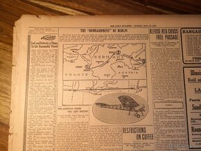 45x USA noviny z obdobia 1. svetovej vojny, r. 1916 - 5