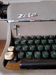 Psací stroj ZETA, 50. léta 20.století, ČSSR - 5